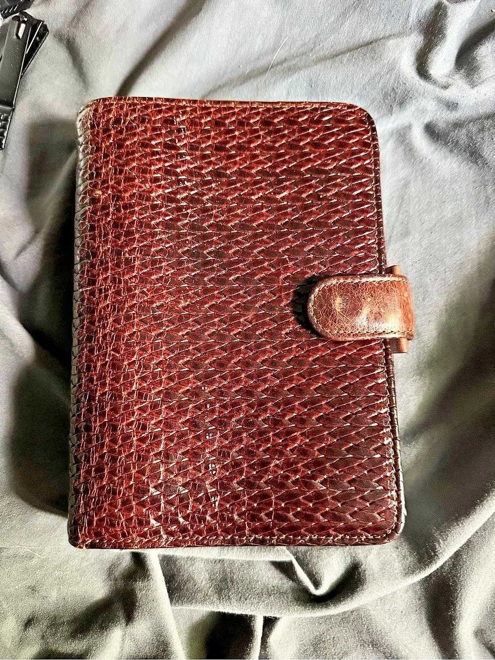 Leather A6 Binder for cash envelopes